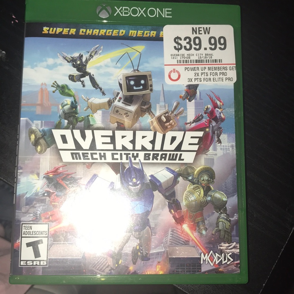 Xbox one override mech city brawl
